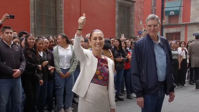 Vota Claudia Sheinbaum en la primera Elección Judicial 