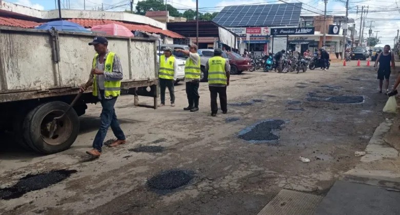 Llega el bacheo en Tizimín hasta colonia Yucatán