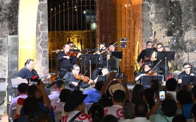 Exitosa presentación de la Orquesta de Cámara, en “Noches de la 59”