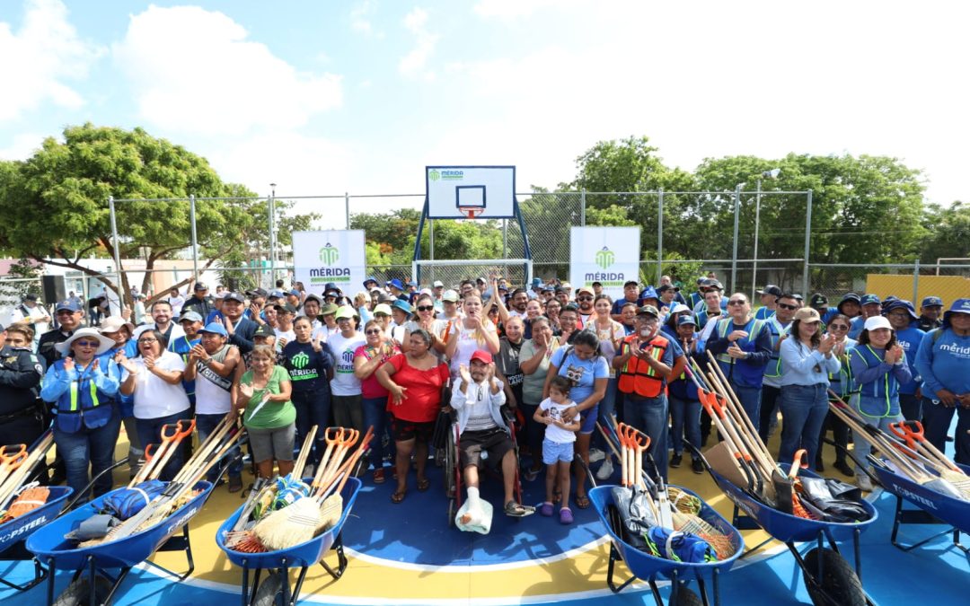 Lleva Cecilia Patrón el gobierno a las colonias de Mérida: Mega Operativo interviene a profundidad Amapola