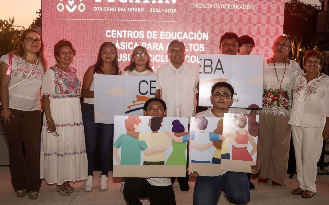 Concluyen estudios de Primaria y Secundaria personas adultas