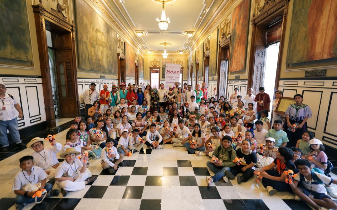 Infancias de todo México celebran riqueza cultural en Yucatán