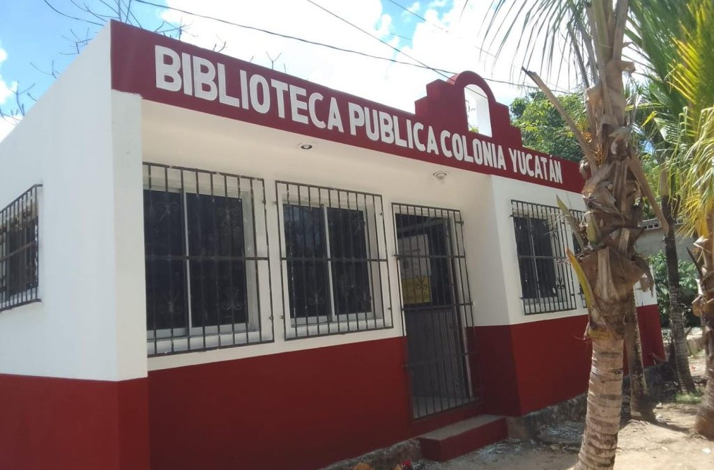 Contribuye Ayuntamiento de Tizimín a mejorar espacios educativos en comisarías