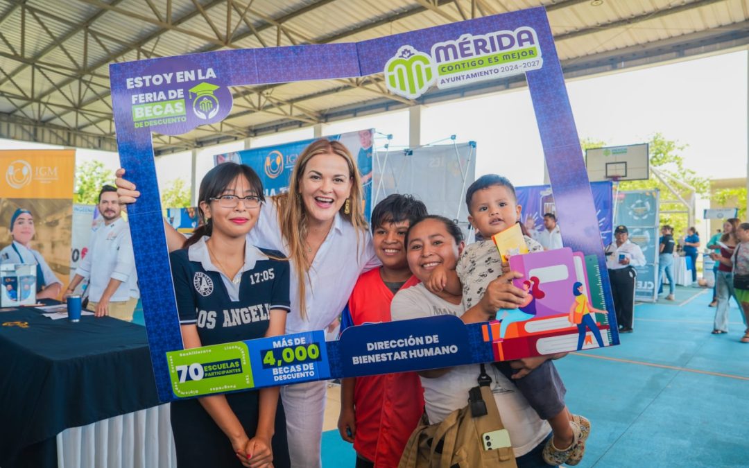 Impulsa Cecilia Patrón la educación con descuentos y becas para estudiantes