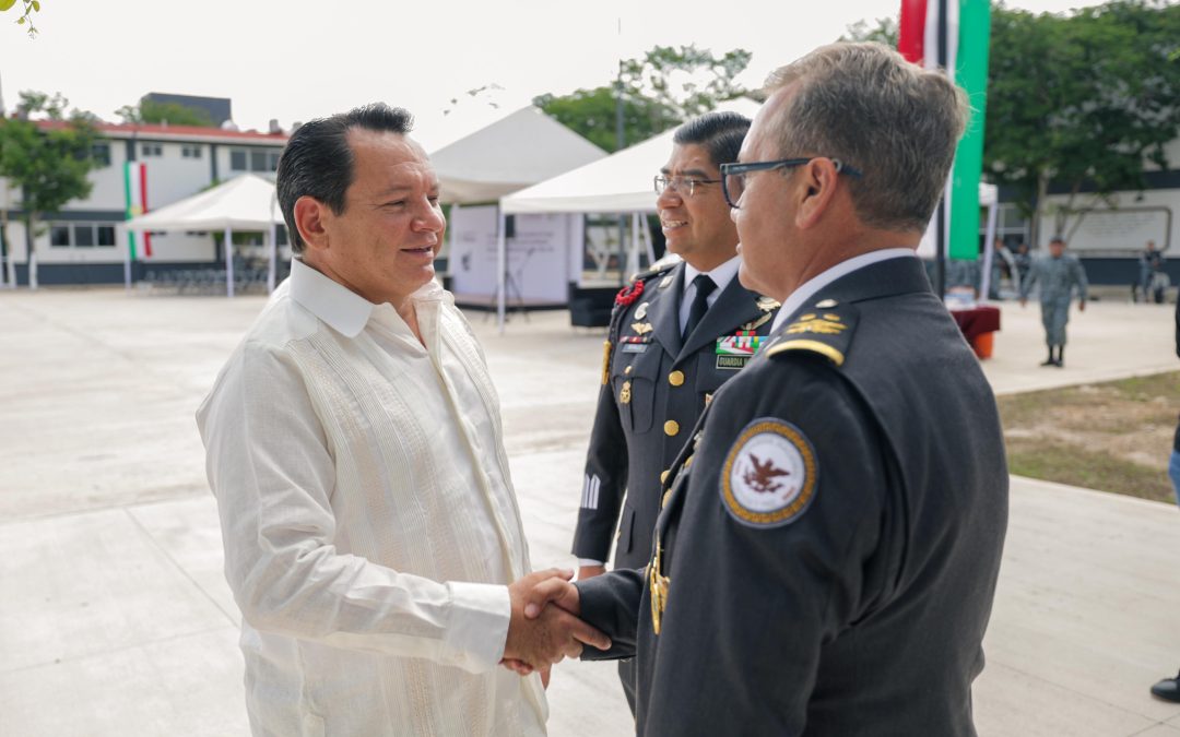 Reafirman Yucatán y Guardia Nacional compromiso conjunto