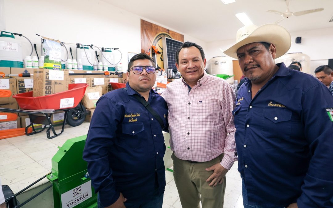 Impulsan campo yucateco con inversión de 120 millones de pesos