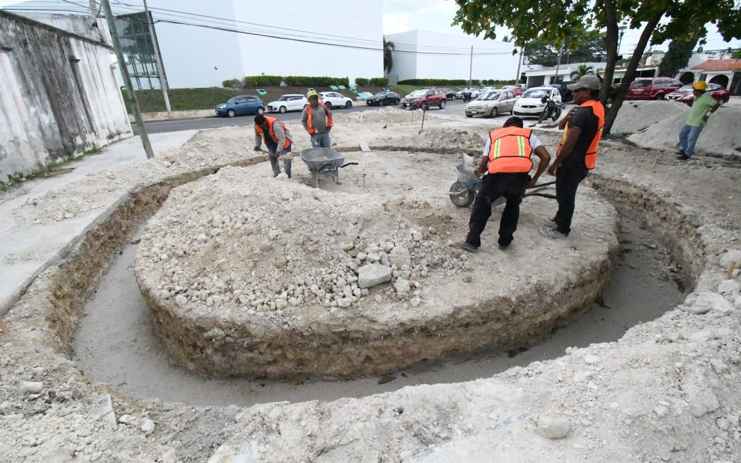 Alcaldía de Campeche interviene parques en Terranova y Lindavista