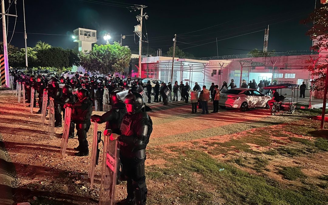 Cereso Tekax opera con seguridad y orden