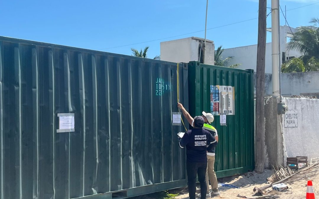 Indignación y alertamiento en Progreso por bloqueo de la playa