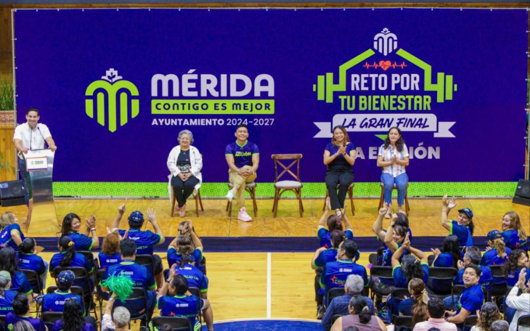 Premia Ayuntamiento de Mérida a los ganadores de la Segunda Edición del “Reto por tu Bienestar”