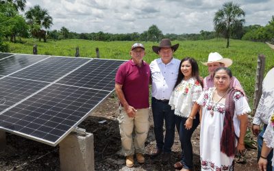 Tendrán riego todo el año con energía solar productores de Sucilá