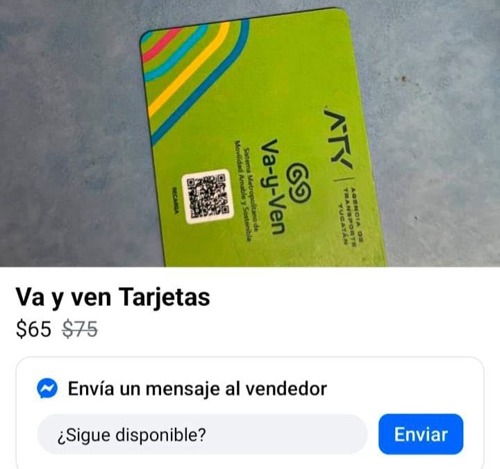 Alertan por tarjetas “falsas” del Va y Ven