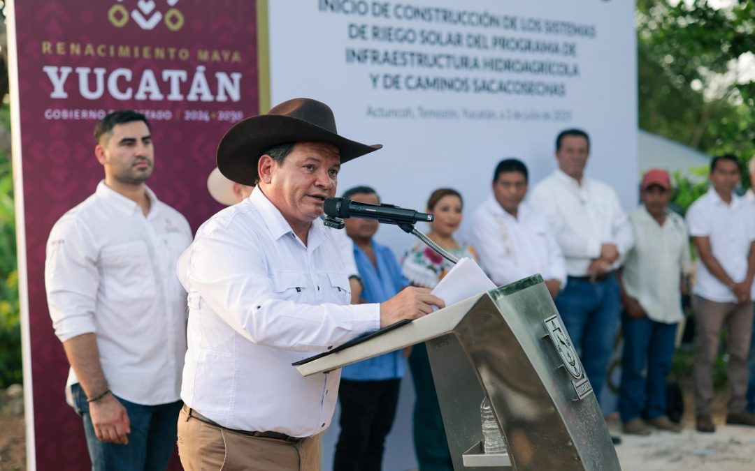 Respalda Gobierno del Estado al sector agrícola en Temozón