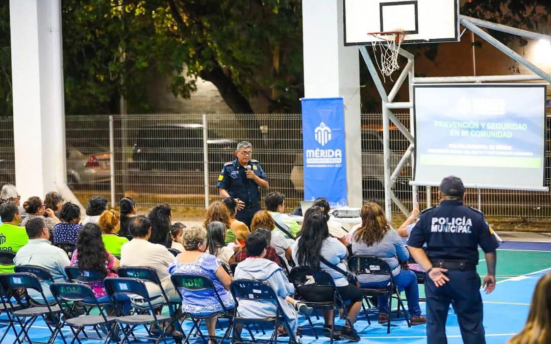 Avanza el Ayuntamiento de Mérida con el programa “Vecinos vigilantes”