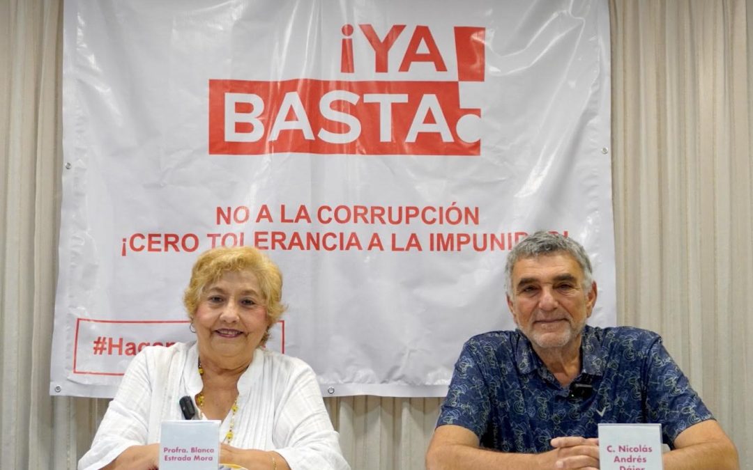 Pasaron Cecilia Patrón y Huacho Díaz por el ojo crítico de la Asociación Civil “Ya Basta”