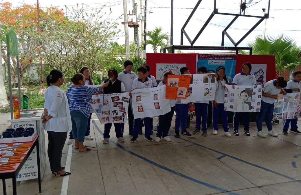 Cecosama Escárcega promueve la salud mental en entornos escolares y familiares