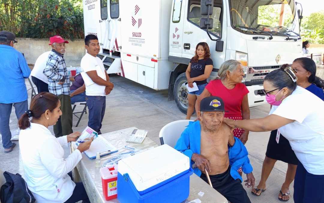 Permanente la atención médica en comunidades rurales de Campeche
