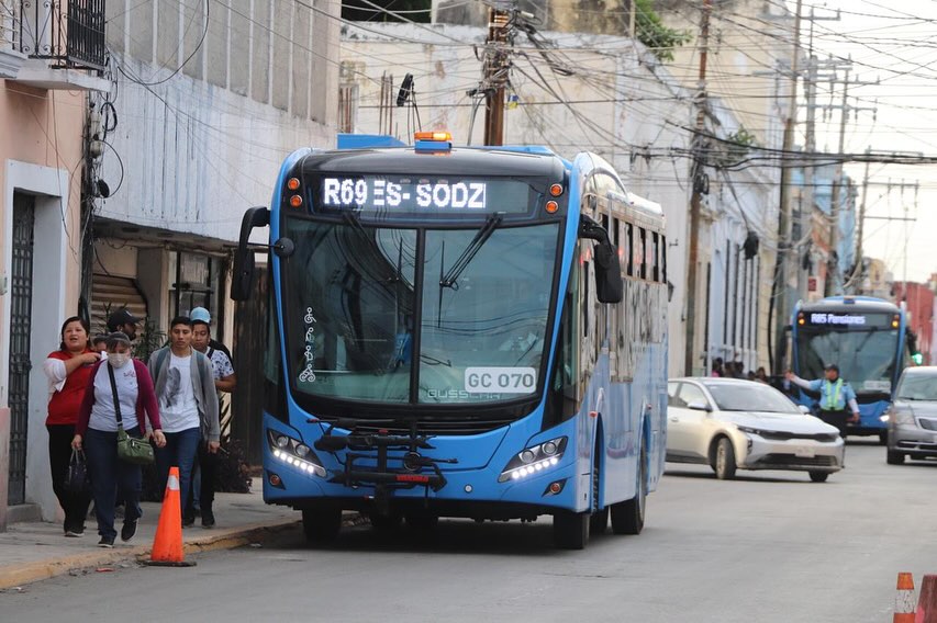 Se prestó el servicio de transporte público en todas las rutas del Estado