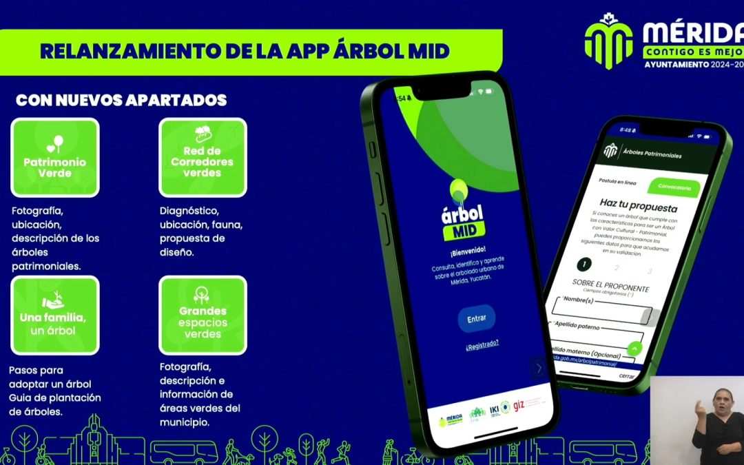 El Ayuntamiento de Mérida anuncia el relanzamiento de la app “Árbol MID”