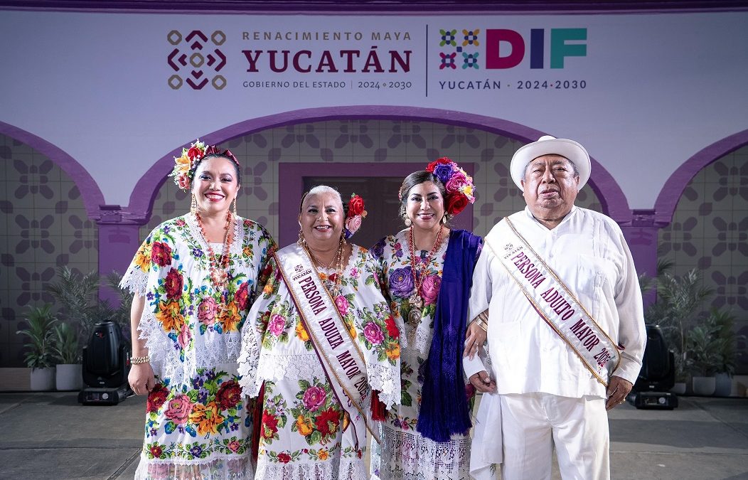 Celebra Yucatán a sus adultos mayores con cultura, talento y tradición