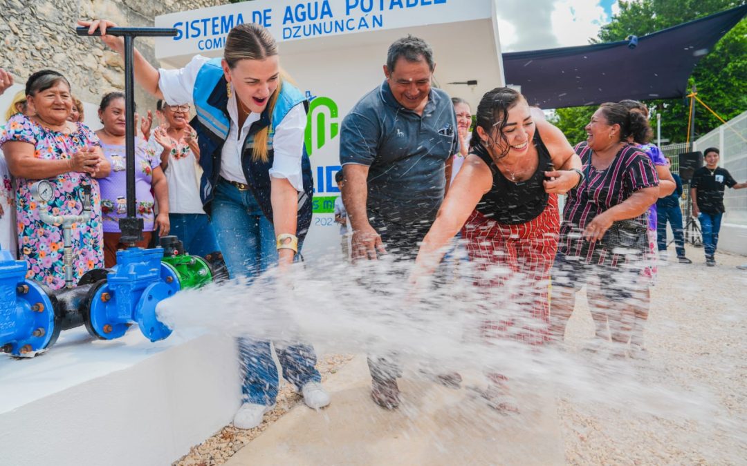 Instalarán nuevo sistema de agua potable en Santa María Chi