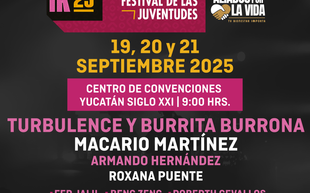 Nuevas fechas del Much’Ik Festival de las Juventudes 2025