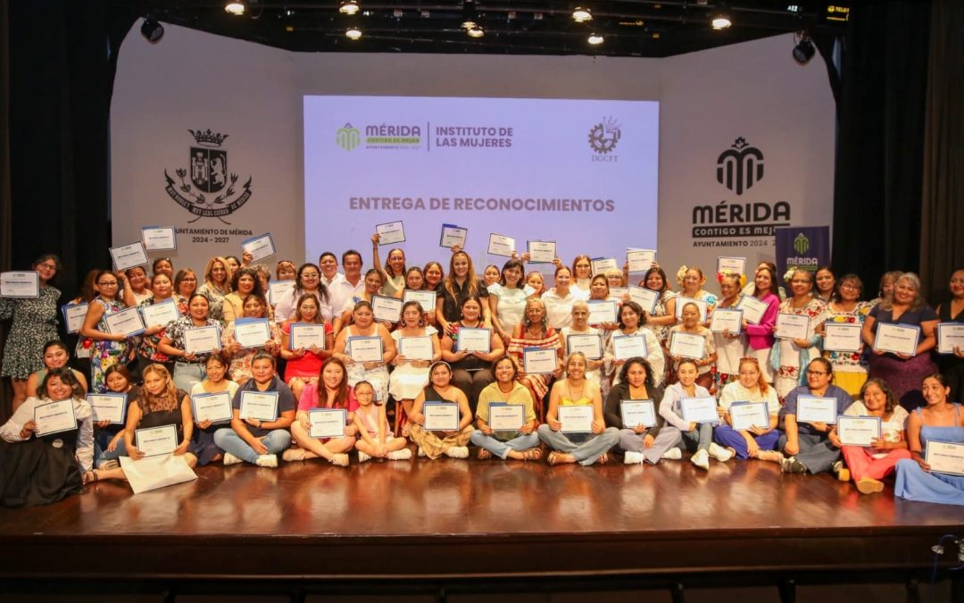 Impulsan autonomía económica y libertad para las mujeres de Mérida.