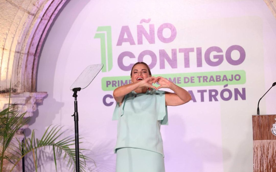 En Mérida sabemos gobernar y dar resultados de la mano de la gente: Cecilia Patrón