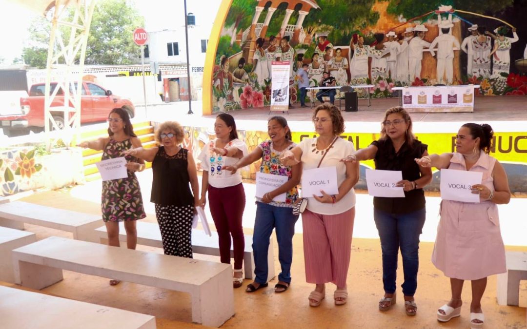 Finaliza instalación de comités en Centros Libre de Yucatán