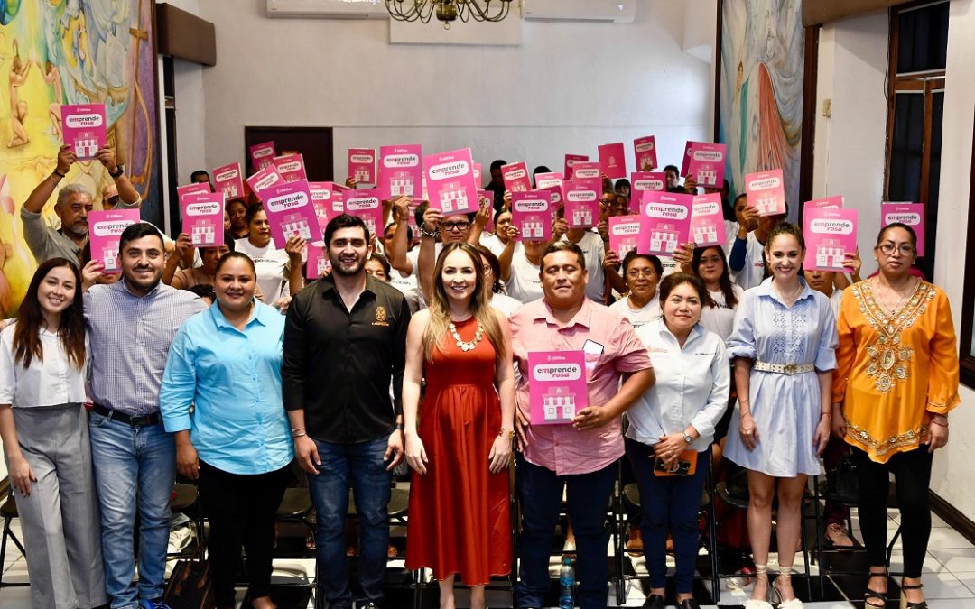 Alcaldía de Campeche entregó 486 mil pesos del Programa Emprende Rosa