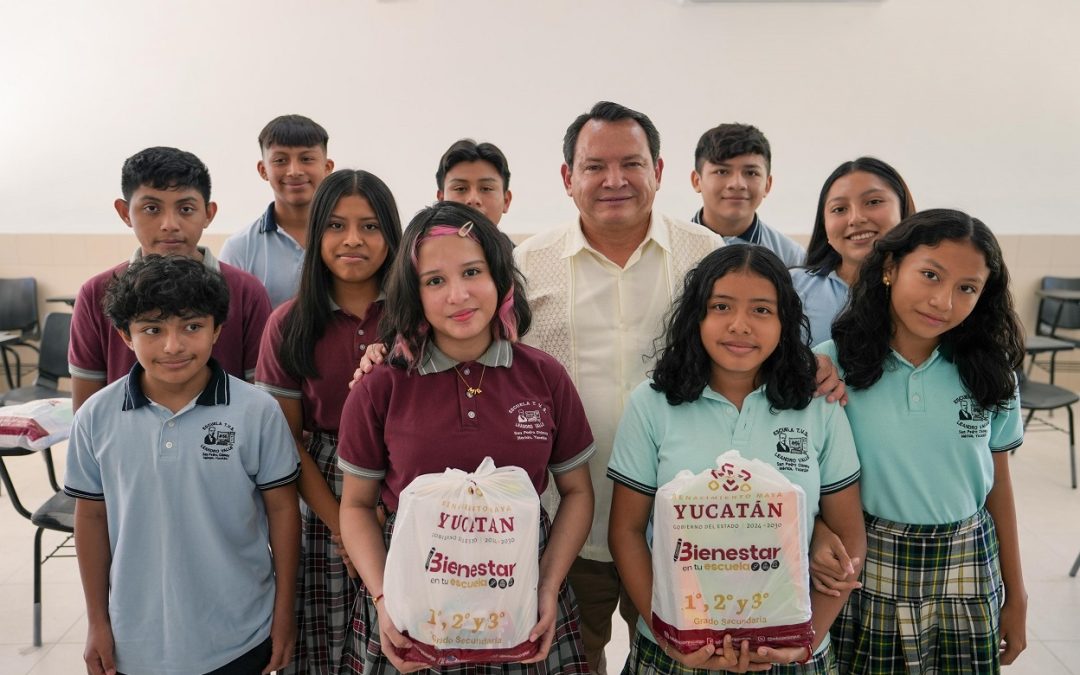 Transforma escuelas de Yucatán Gobierno del Renacimiento Maya