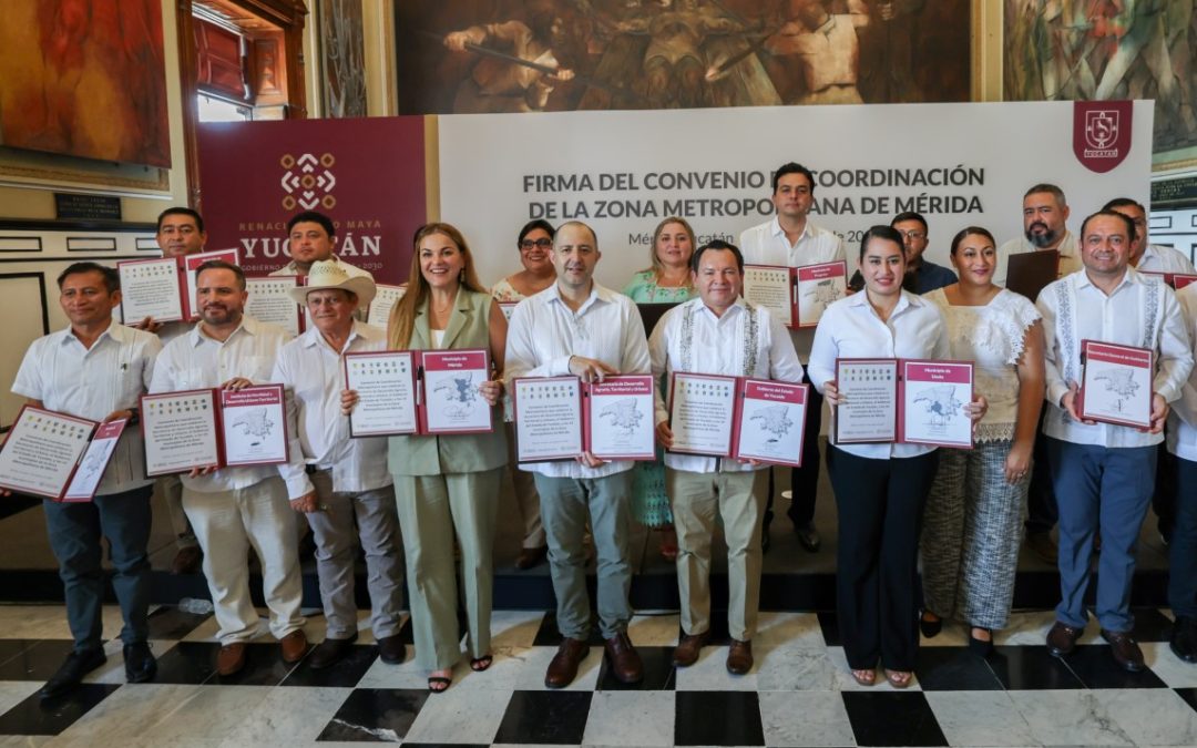 Une Joaquín Díaz Mena a todos los municipios de la zona metropolitana, a través de un convenio 
