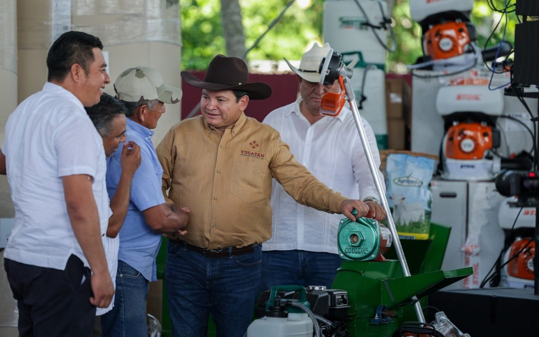 Llegan apoyos al campo del sur de la entidad