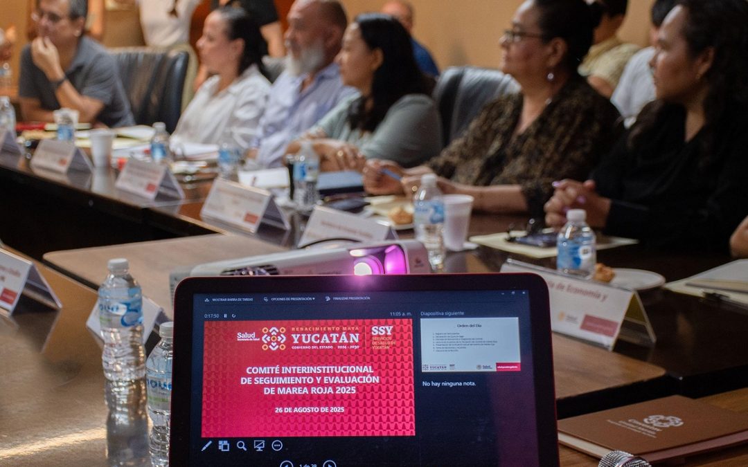 Actualiza Comité de Marea Roja señalización en playas de Yucatán
