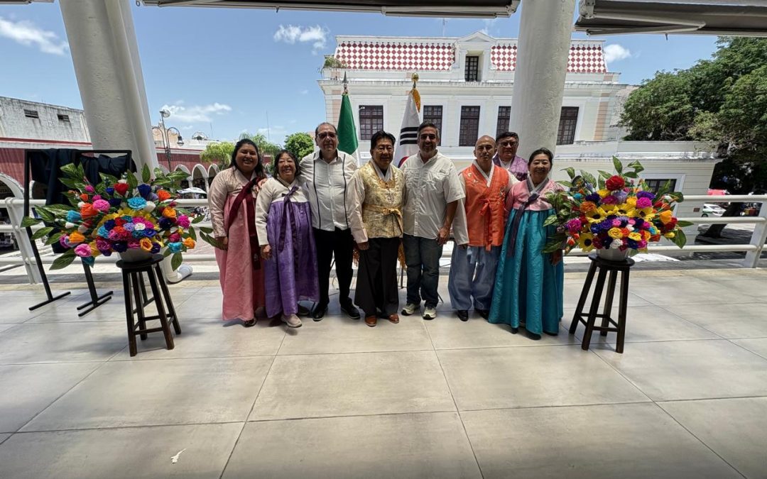 Conmemoran lazos de amistad Ayuntamiento de Mérida y comunidad coreana