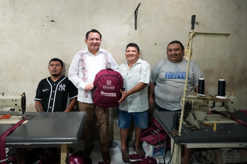 “Bienestar en tu Escuela” genera empleo en Huhí