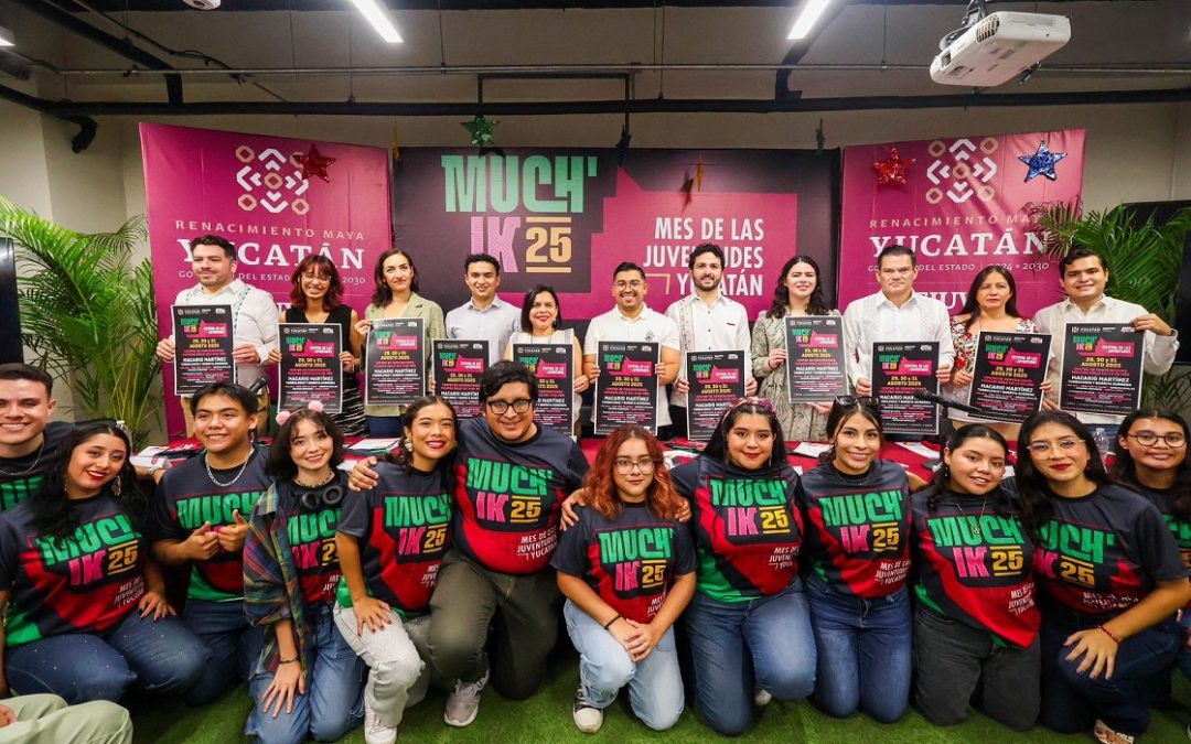Comienza Much’Ik, el mes que une a las juventudes de Yucatán