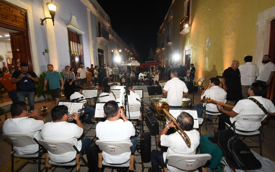Charanga y Ballet Folclórico Municipal, en “Noches de la 59”