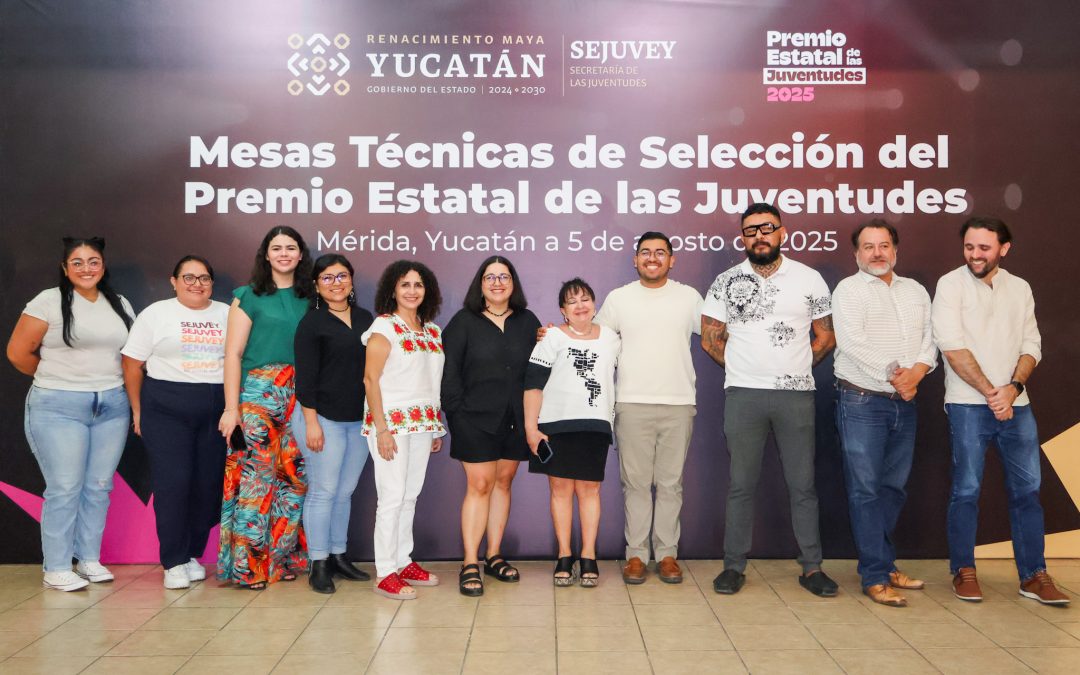 Anuncian a ganadores del “Premio Estatal de las Juventudes 2025”