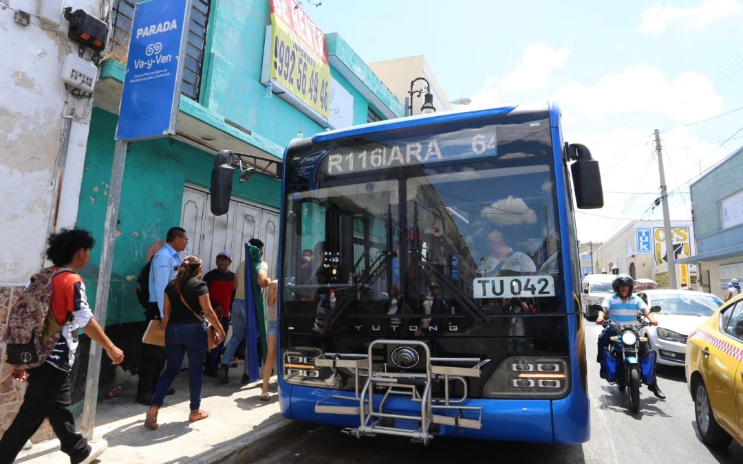 Subir el número de usuarios de transporte público: objetivo de la ATY