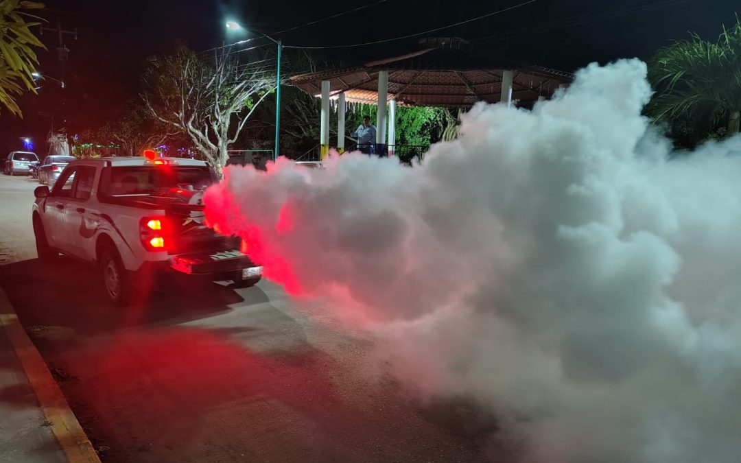 Refuerzan nebulización en 147 localidades de Campeche para combatir el dengue