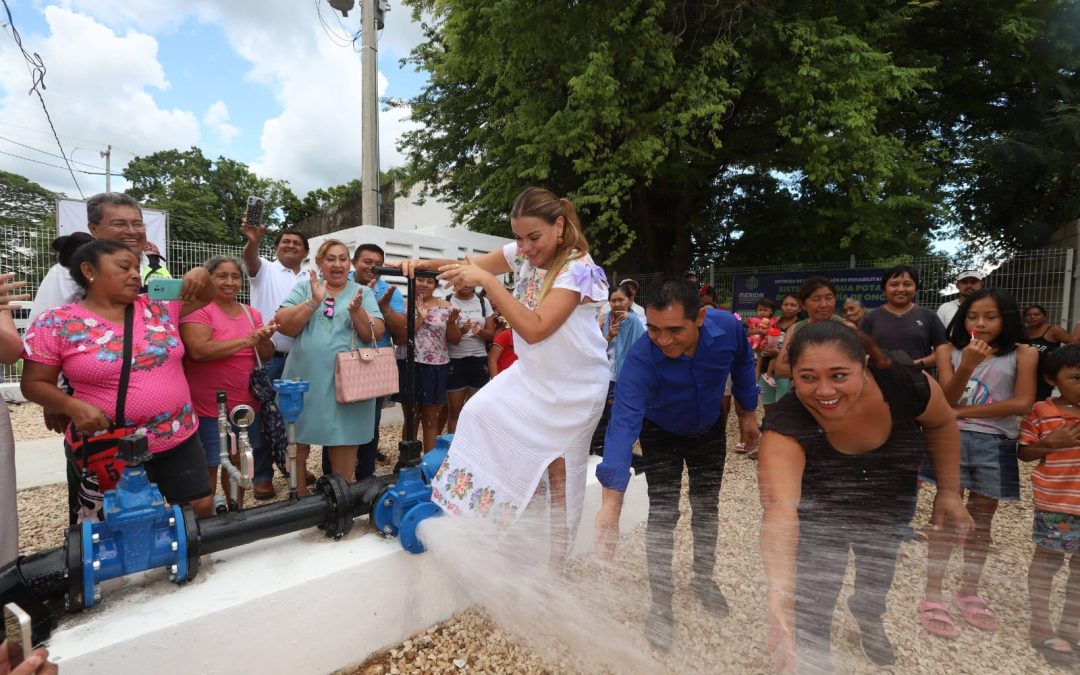 Justicia para las comisarías, con mejoras al servicio de agua: Cecilia Patrón