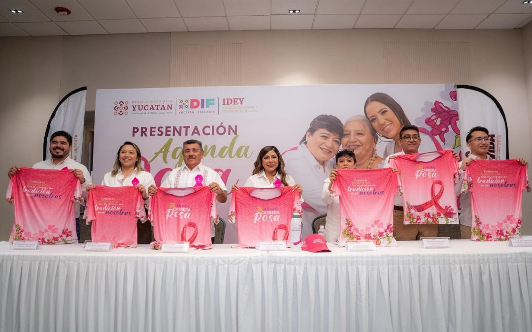 Finalizará la Agenda Rosa con una carrera en el pueblo mágico de Izamal