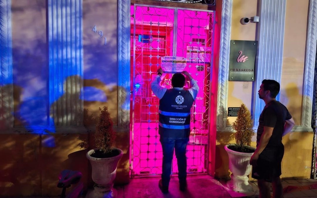 Atiende Ayuntamiento de Mérida queja vecinal y clausura restaurante