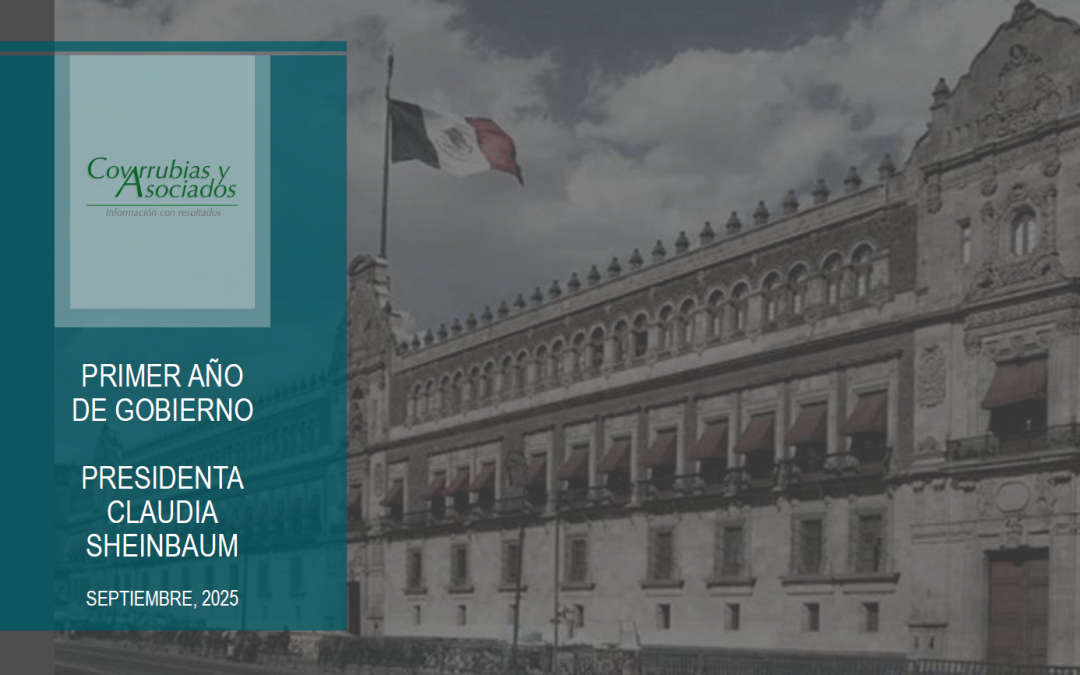 Aprobación de 72% para Claudia Sheinbaum, a un año de gobierno