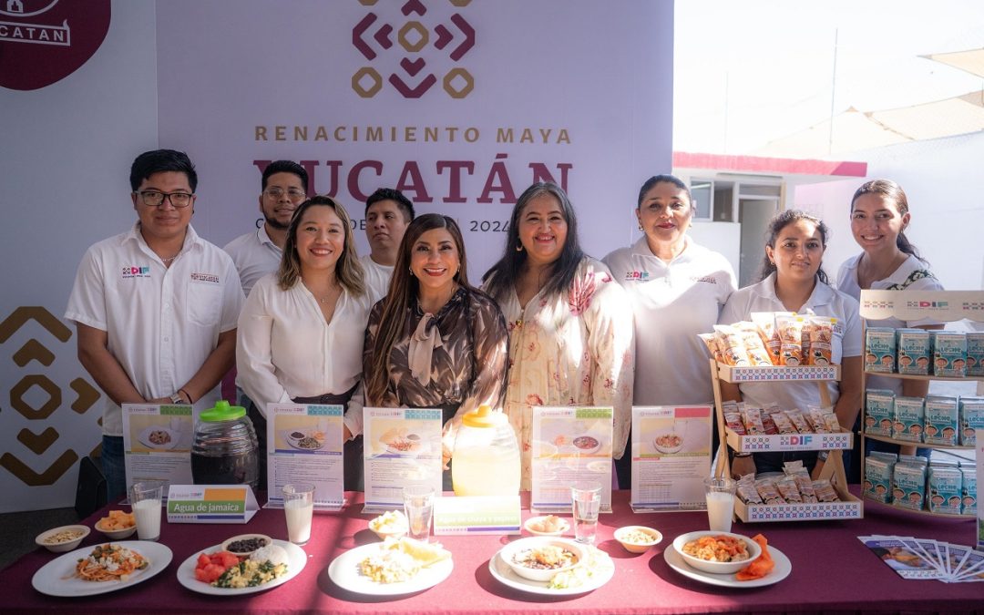 Presenta DIF Yucatán nueva imagen de desayunos para impulsar bienestar de la niñez en 106 municipios