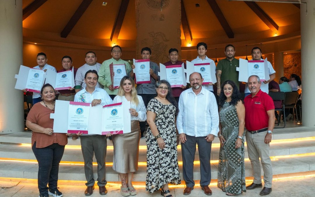 Reconocen a empresas turísticas yucatecas por seguridad sanitaria