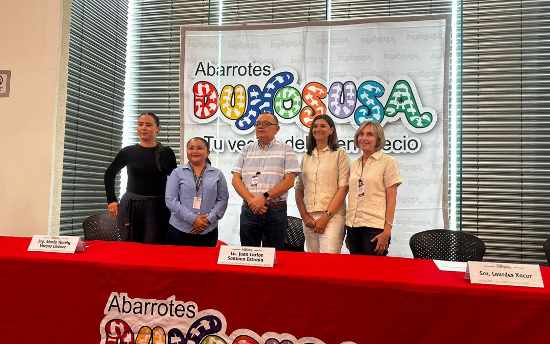 Apoyará Dunosusa a dos instituciones, a través del redondeo 