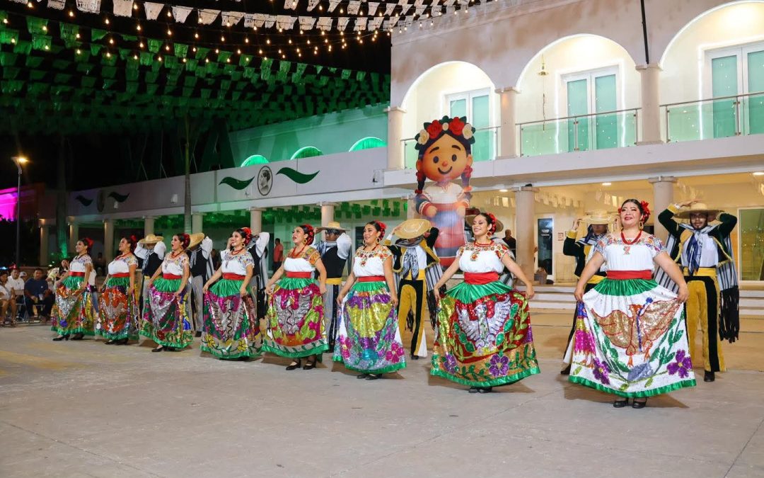 El folclor poblano engalanó a Tizimín