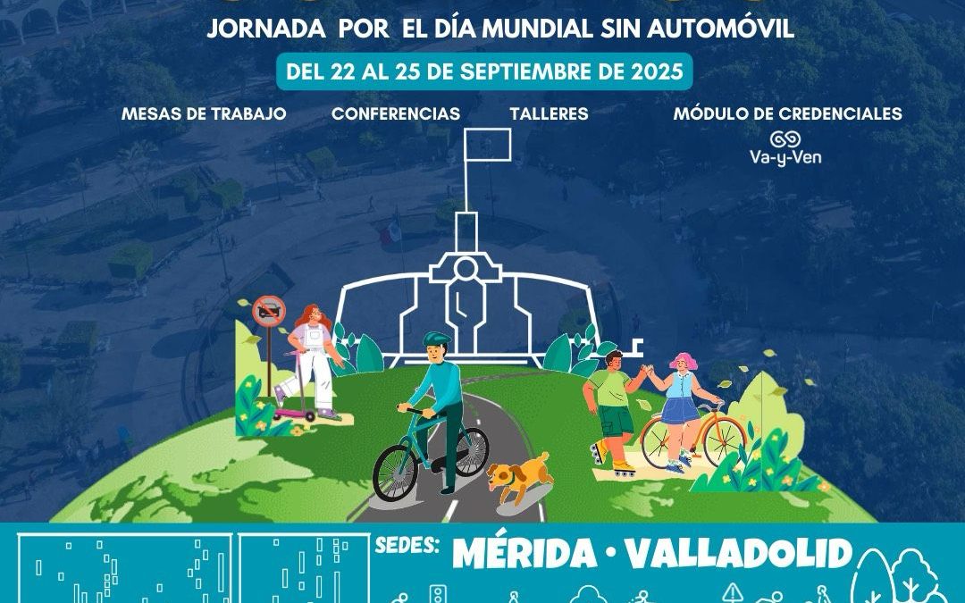 Analizarán especialistas y sociedad civil la movilidad urbana en Yucatán